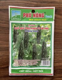 Hạt Khổ qua trái xanh F1 Phú Nông CV V68 gói 2gram/dụng cụ hỗ trợ làm vườn