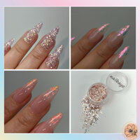Hạt Kim Tuyến Trang Trí Móng Tay 5 Kiểu Tùy Chọn Tiện Dụng