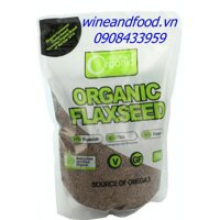 Hạt lanh Úc nâu Absolute Organic 1kg