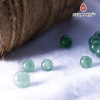 Hạt lẻ đá thạch anh dâu xanh mệnh hỏa, mộc - Ngọc Quý Gemstones - 10 Ly