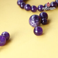 Hạt lẻ đá thạch anh tím mệnh hỏa. thổ - Ngọc Quý Gemstones - 8 Ly