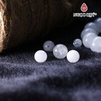 Hạt lẻ đá thạch anh ưu linh trắng mệnh thủy, kim - Ngọc Quý Gemstones - 7 ly
