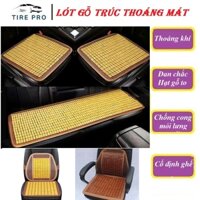 ⚡HẠT LỚN ⚡Combo 2 chiếc đệm lót lưng, tựa lưng hạt gỗ, dựa lưng gỗ thông thoáng có lưới xung quanh