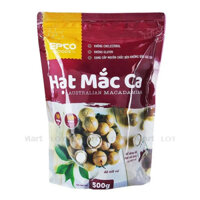 Hạt Mắc Ca Macadamia Nứt Vỏ Epco Foods 500G