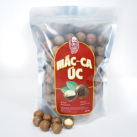 Hạt Mắc-ca Úc Siêu Giòn Ông Đầu Trọc (Gói 400gram)