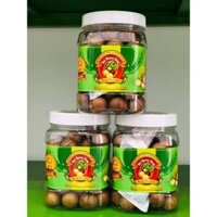 Hạt Macca rang nứt vỏ Bà Tư Bình Phước - Hộp 500gr