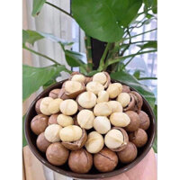 Hạt macca rang vị húng lìu ăn cực thơm, ngon, béo ngậy hàm lượng dinh dưỡng cao túi 1kg