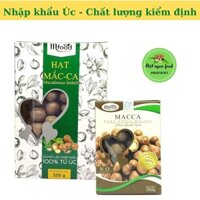 Hạt macca úc, macca tách vỏ, hạt dinh dưỡng nhập khẩu hủ 150/250/500g| Hat Ngon Food