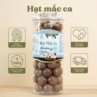 Hạt Macca Úc nứt vỏ  500gr