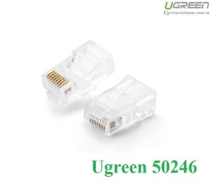 Hạt mạng Cat5e Ugreen 50246 túi 100 hạt