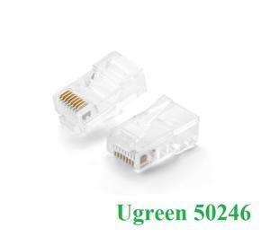 Hạt mạng Cat5e Ugreen 50246 túi 100 hạt
