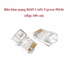 Hạt mạng Cat5e Ugreen 50246 túi 100 hạt
