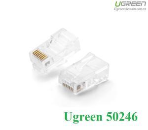 Hạt mạng Cat5e Ugreen 50246 túi 100 hạt