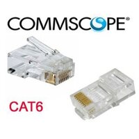 Hạt mạng Cat6 Commscope Hộp 100 hạt chân đồng chính hãng 100%
