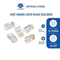 Hạt mạng Cat6 RJ45 GOLDEN LUVIBA GD01 - Hàng mới về