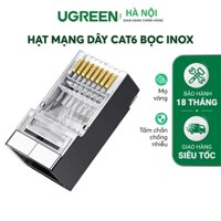 Hạt mạng CAT6 Ugreen bọc kim 50-100 Hạt cao cấp chống rỉ sét - hàng chính hãng