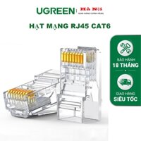 Hạt mạng Cat6 Ugreen hộp 100 Hạt sole cao cấp