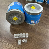 Hạt mạng Cat6 xuyên thấu ANCOMTECK AC-US6T-P100, 8 chân đồng mạ kẽm
