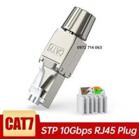Hạt mạng, đầu bấm mạng CAT6A CAT7 CAT8 NOYAFA  không dùng tool, kìm bấm