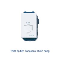 Hạt mạng Panasonic CAT6 WEV24886SW | Ổ cắm LAN dòng Wide