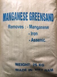 Hạt Mangan Greensand lọc nước nhiễm phèn - 5kg