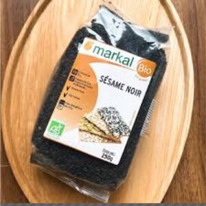 Hạt mè đen hữu cơ Markal gói 250g