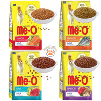 Hạt Me-O 1,2kg vị cá ngừ, hải sản, cá hồi, cá thu cho mèo trưởng thành