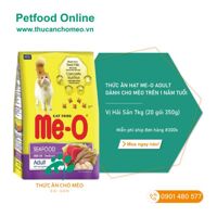 Hạt Me-O Adult vị Hải Sản cho mèo trưởng thành – 7kg