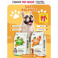 Hạt mềm cho chó Bull Pháp Soft Blance - Thức ăn mềm cho chó Bull Pháp mọi lứa tuổi 1,2Kg