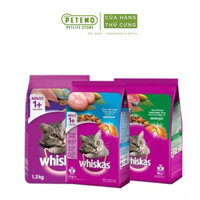 Hạt mèo Whiskas Thức ăn cho mèo trưởng thành 1.2kg Petemo Pet Shop
