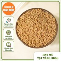 Hạt mù tạt vàng Ấn Độ nguyên chất 500g