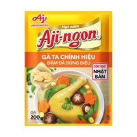 Hạt nêm Aji Ngon gà Ajinomoto 200g (1 gói)