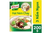 Hạt nêm chay Knorr 3 Nấm ngon gói 200g
