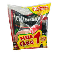 Hạt nêm Chinsu ngọt tôm thơm thịt gói 900g tặng nước tương Chinsu tỏi ớt