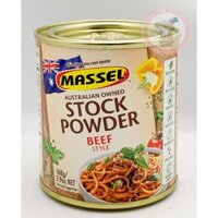 Hạt nêm dạng bột vị bò Massel Stock Powder Beef 168g của Úc