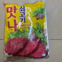 Hạt Nêm Gia Vị Thịt Bò Matna Daesang Hàn Quốc Gói 1KG / 대상) 쇠고기 맛나 1KG