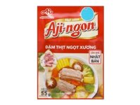 Hạt Nêm Heo Aji-ngon Đậm thịt Ngọt xương - 55g