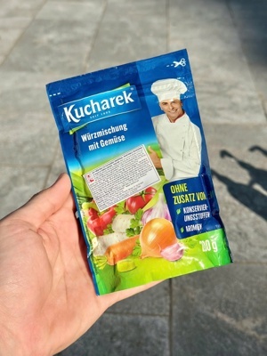 Hạt Nêm Hữu Cơ Kucharek Đức 200g