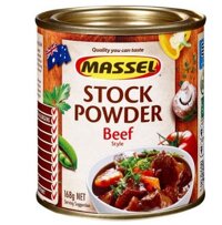 Hạt nêm Massel Stock Powder Beef 168g hương vị bò