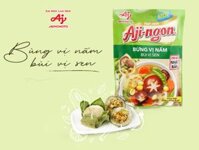 Hạt nêm nấm hương, hạt sen Aji-ngon gói 200g