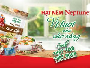 Hạt nêm Neptune Tam Bảo vị nấm 380g