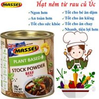 Hạt nêm rau củ Massel Úc 100 từ rau củ thảo mộc bảo vệ sức khỏe, dành cho ăn chay, ăn mặn, ăn kiêng, và cho bé ăn dặm - OZ Slim Store - Vị Bò