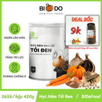 Hạt Nêm Rau Củ Tỏi Đen 420g - Bí Đỏ Food - Bột Nêm Hữu Cơ Tốt Cho Sức Khỏe