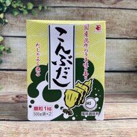 Hạt Nêm Rong Biển Kombu Dashi Kaneshichi 1KG (500G*2 gói)