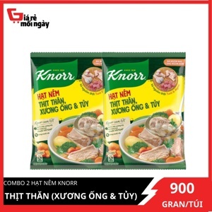 Hạt nêm thịt thăn, xương ống và tủy Knorr gói 2kg