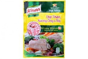 Hạt nêm thịt thăn, xương ống và tủy Knorr gói 55g