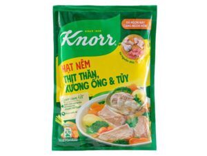 Hạt nêm thịt thăn, xương ống và tủy Knorr gói 170g