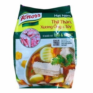 Hạt nêm thịt thăn, xương ống và tủy Knorr gói 1kg