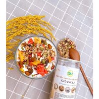 hạt ngũ cốc grannola (mua com bo 3 hộp  giá 300.000tặng bộ bát muỗng gáo dừa)