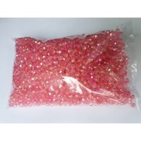 Hạt nhựa màu hồng nhạt gói 500g giá 150k